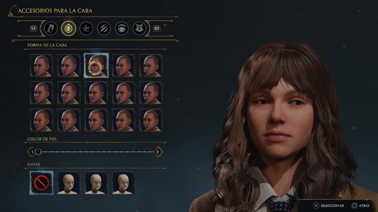 Cómo crear a Hermione Granger con el editor de personajes en Hogwarts Legacy