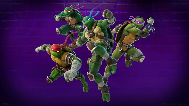 Se filtran las nuevas skins de Fortnite basadas en Las Tortugas Ninja